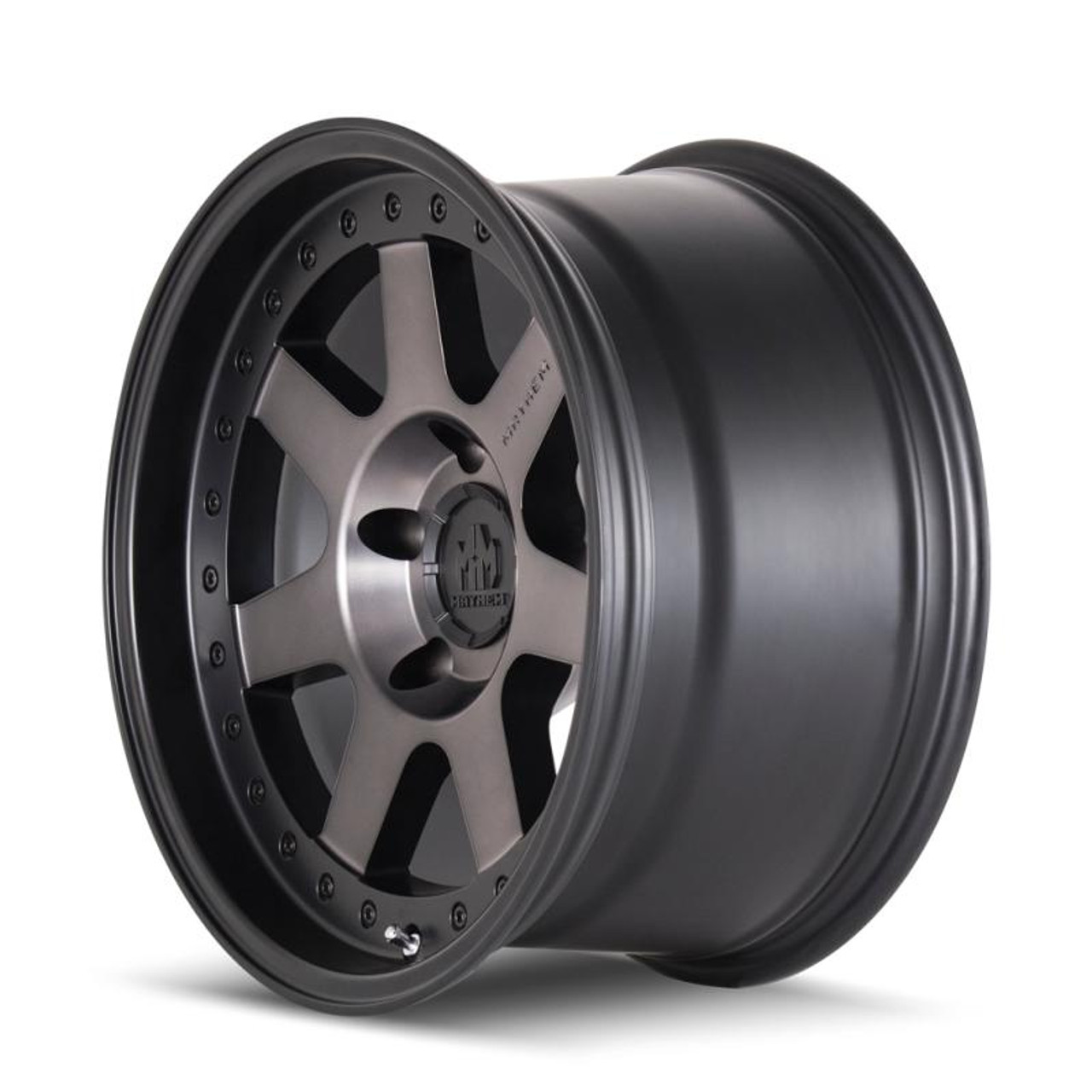  Mayhem 8300 Prodigy 17x9 / 6x135 BP / -6mm Offset / 87.1mm Hub Matte Black w/ Dark Tint Wheel - 8300-7936TM 