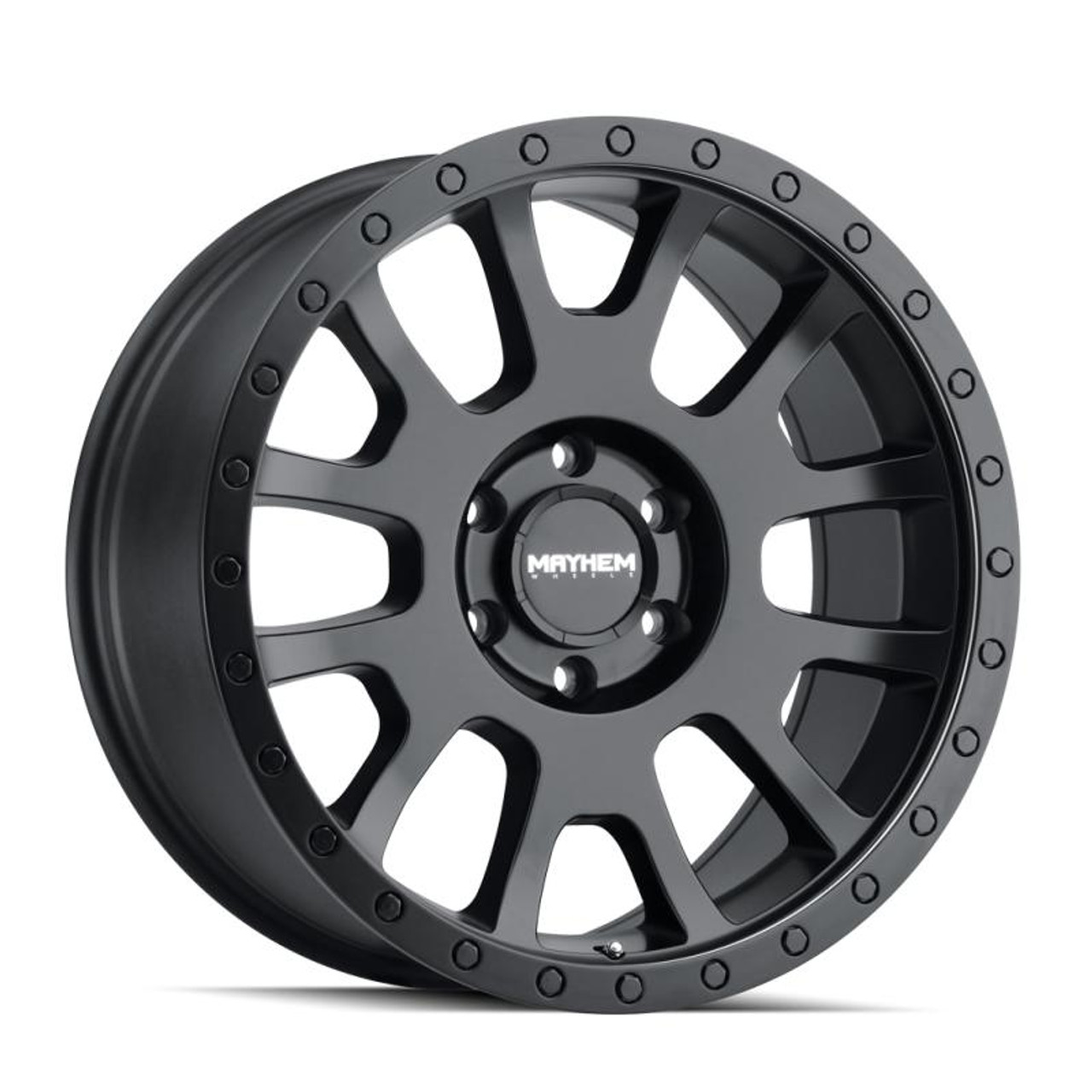  Mayhem 8302 Scout 20x9 / 6x135 BP / 18mm Offset / 87.1mm Hub Matte Black Wheel - 8302-2936MB18 