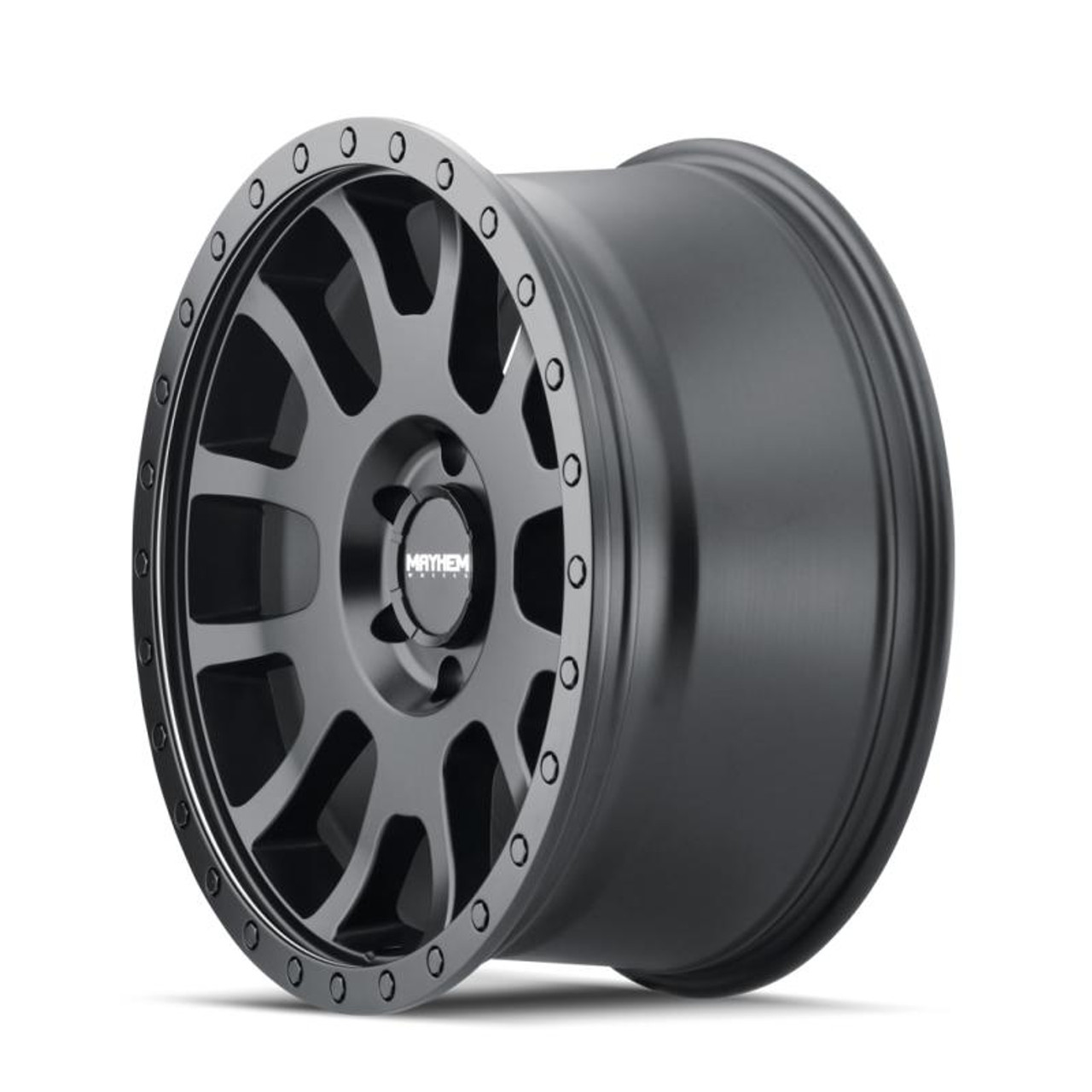  Mayhem 8302 Scout 17x8.5 / 5x127 BP / 0mm Offset / 78.1mm Hub Matte Black Wheel - 8302-7873MB 