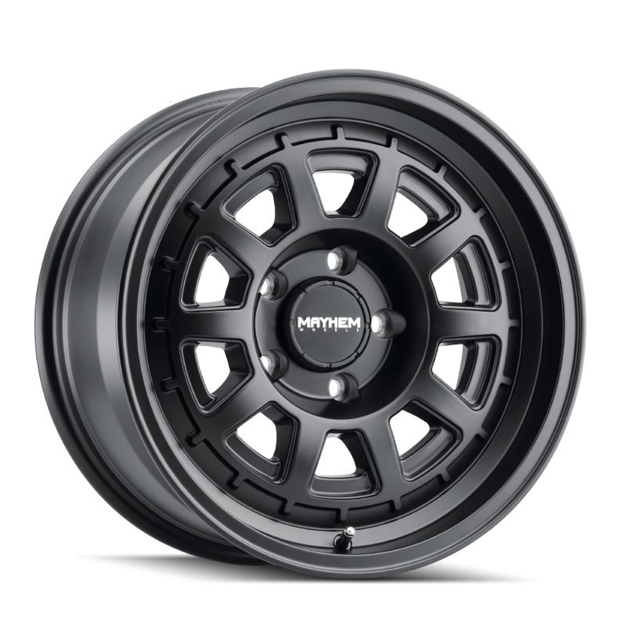  Mayhem 8303 Voyager 15x7 / 5x100 BP / 15mm Offset / 56.1mm Hub Matte Black Wheel - 8303-5744MB 