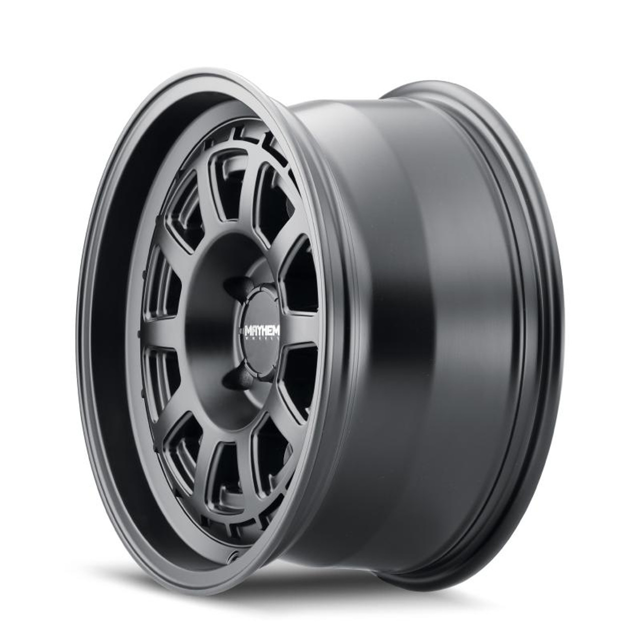  Mayhem 8303 Voyager 17x8 / 5x114.3 BP / 38mm Offset / 72.6mm Hub Matte Black Wheel - 8303-7865MB38 