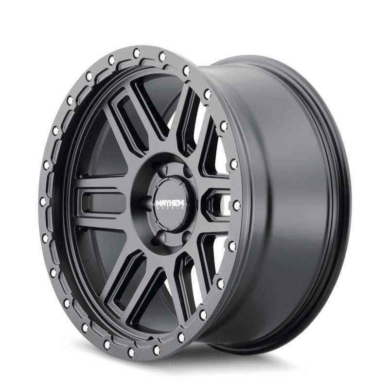  Mayhem 8304 Delta 20x9 / 8x165.1 BP / -12mm Offset / 125.2mm Hub Matte Black Wheel - 8304-2981MB12 