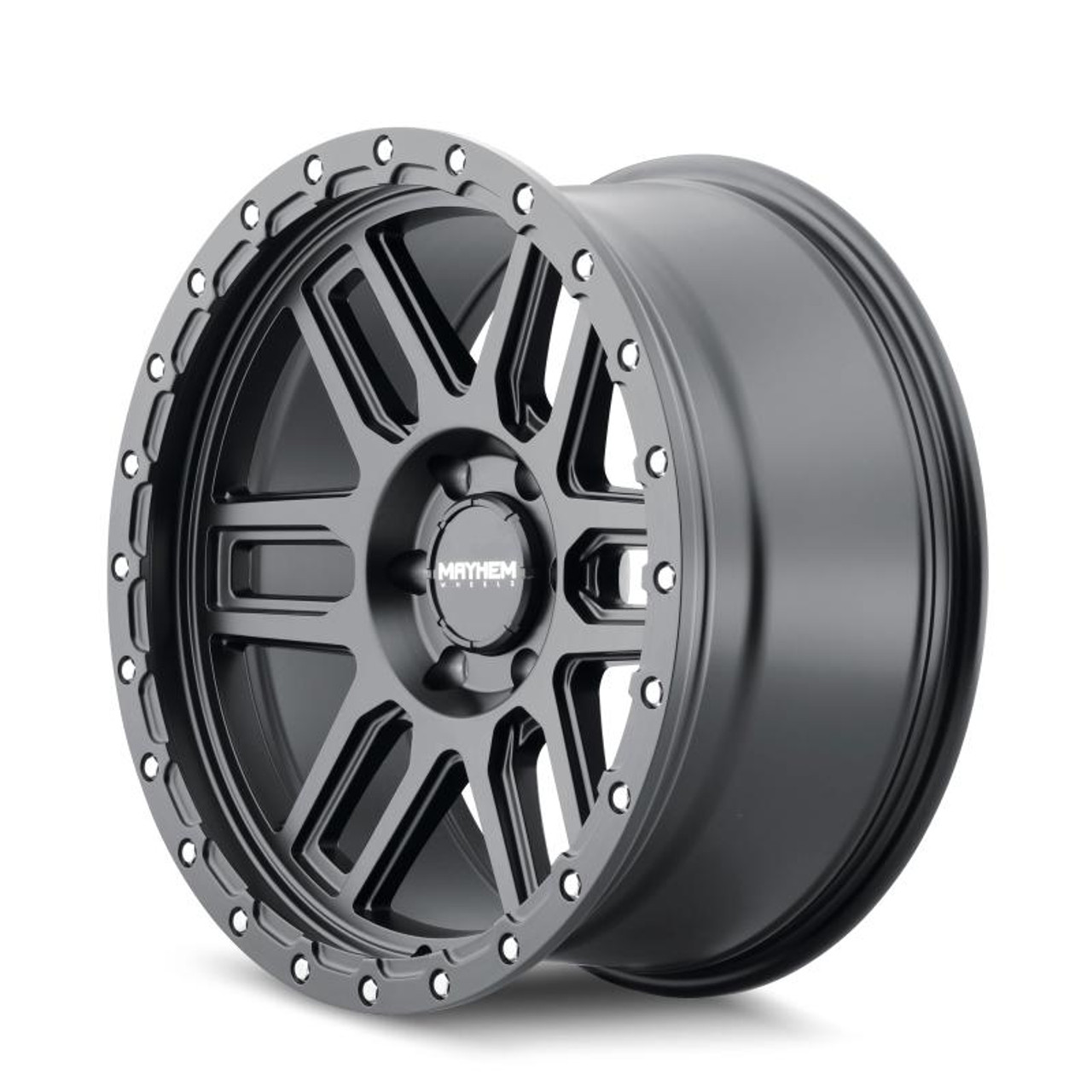  Mayhem 8304 Delta 20x9 / 5x139.7 BP / 0mm Offset / 108.1mm Hub Matte Black Wheel - 8304-2985MB 