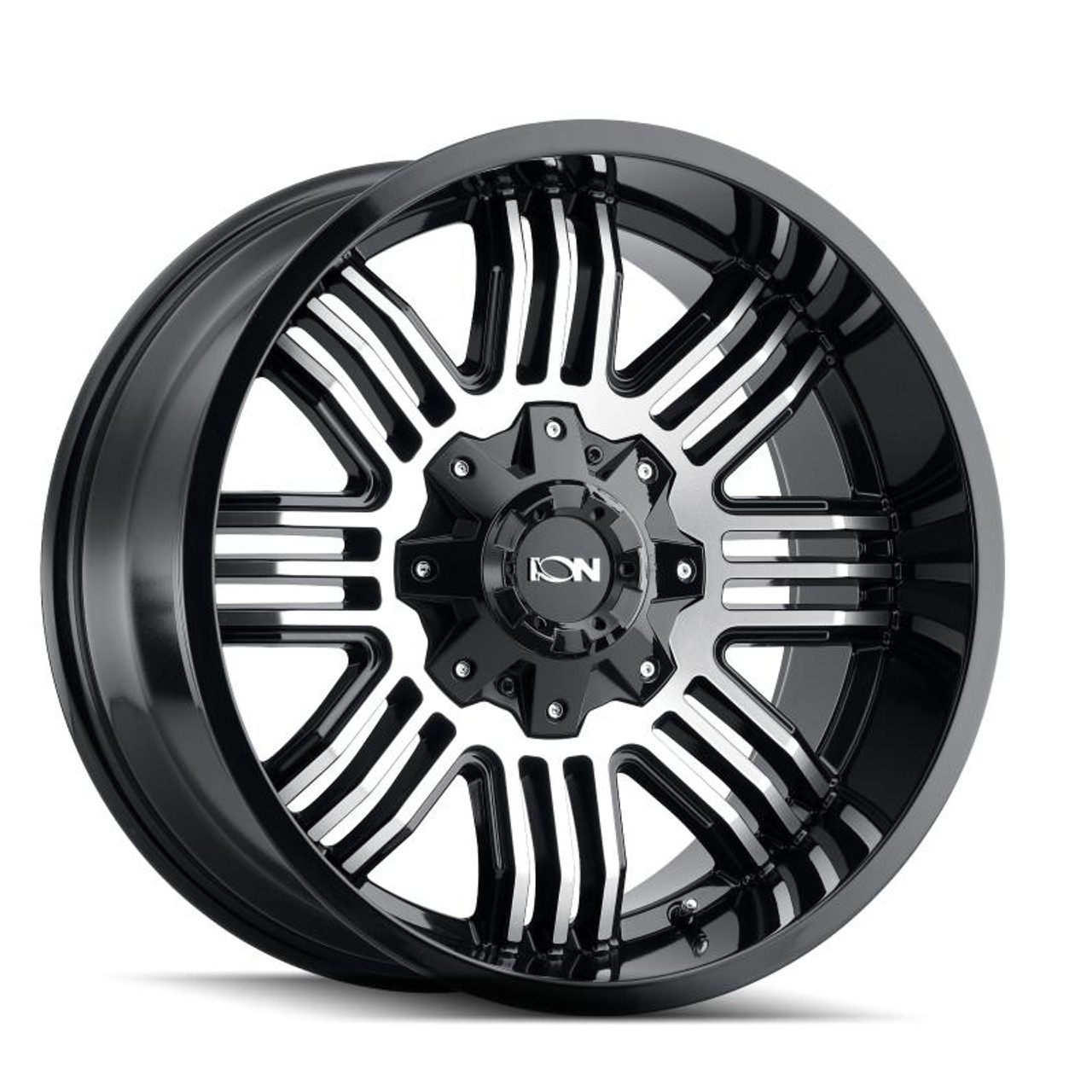 ION Wheels ION Type 144 20x9 / 6x135 BP / 18mm Offset / 106mm Hub Black/Machined Wheel - 144-2937B18 