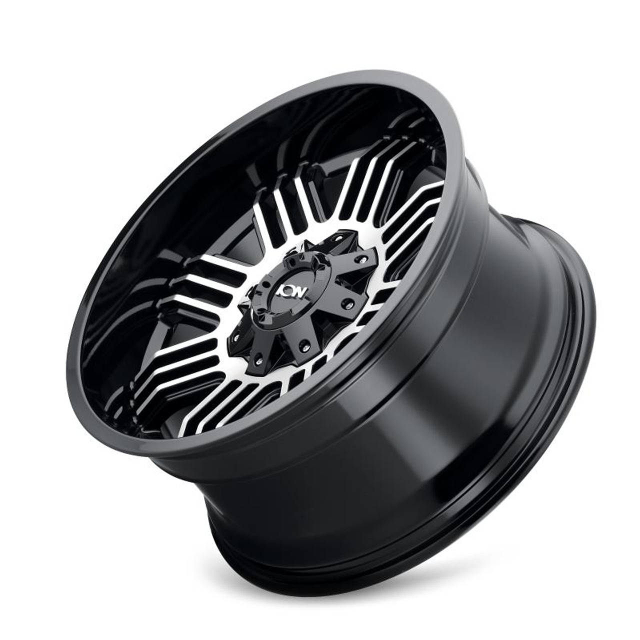 ION Wheels ION Type 144 17x9 / 6x135 BP / -12mm Offset / 106mm Hub Black/Machined Wheel - 144-7937B 