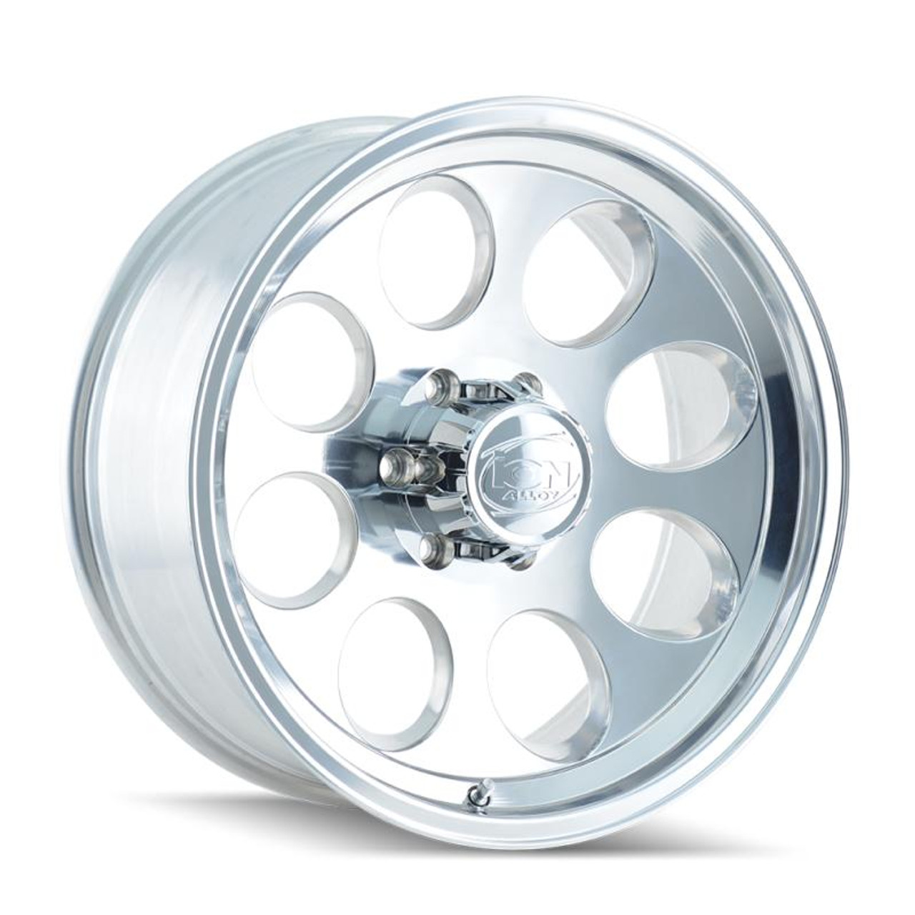 ION Wheels ION Type 171 15x8 / 6x114.3 BP / -27mm Offset / 83.82mm Hub Polished Wheel - 171-5886P 