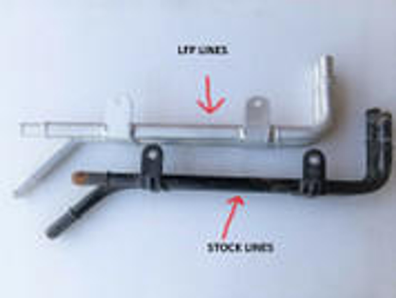 LFP (Lightning Force Performance) LFP 1L3Z-9N491-AA 2001-04 FORD SVT LIGHTNING SUPERCHARGER INTERCOOLER HARD LINES 1/8" LARGER 