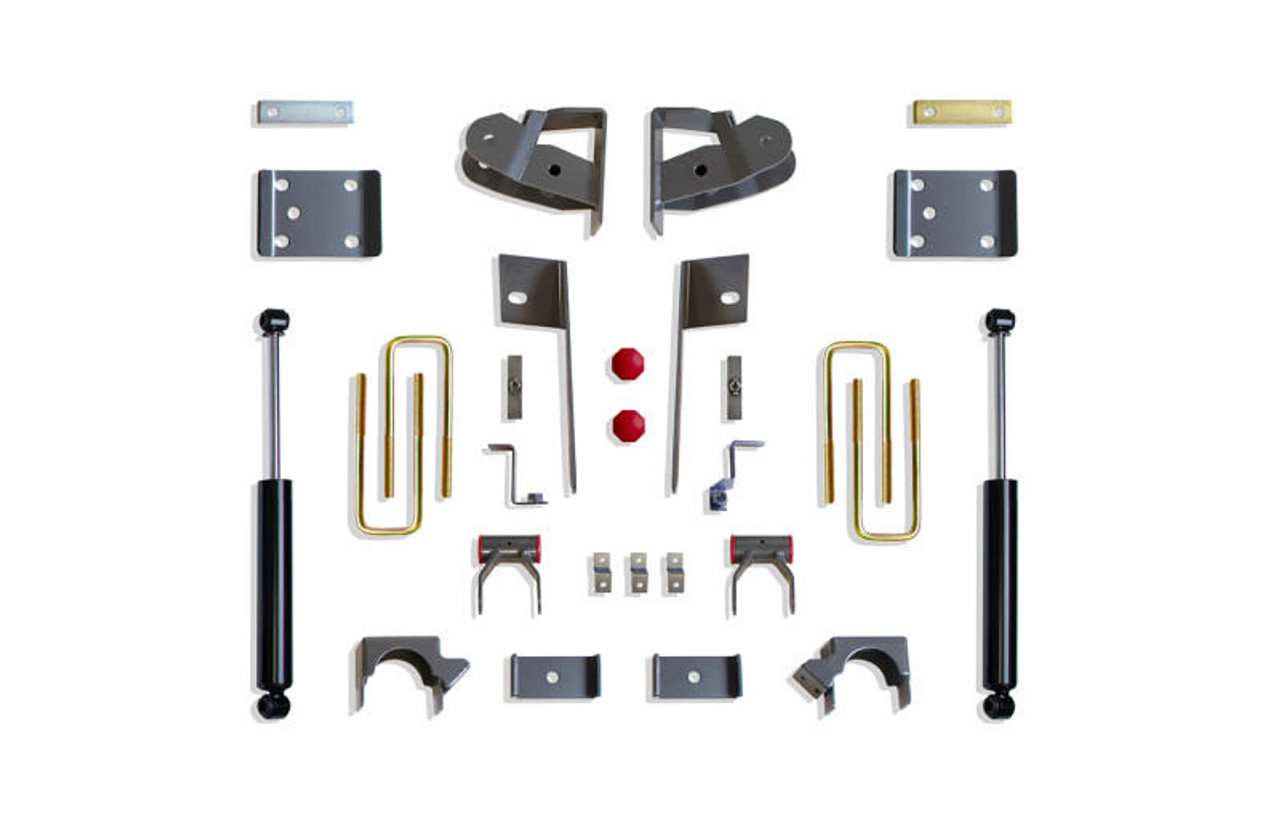 Maxtrac MaxTrac 2019+ GM C/K1500 2WD/4WD 3-4in Rear Adj. Lowering Flip Kit - 201940 