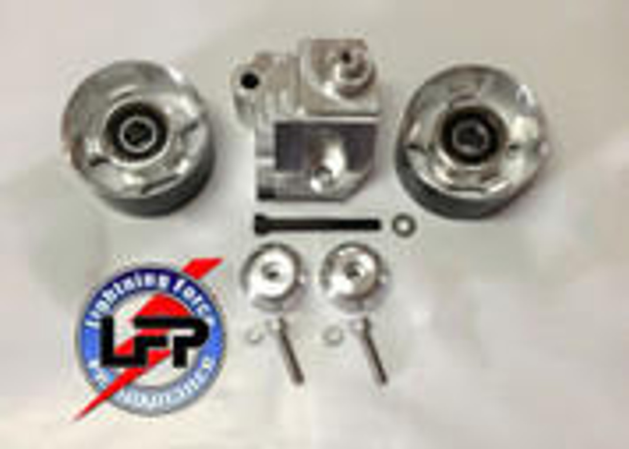 LFP (Lightning Force Performance) 2003-04 Ford SVT MUSTANG COBRA LFP AUXILIARY SNUB IDLER PULLEY KIT SINGLE BEARING 