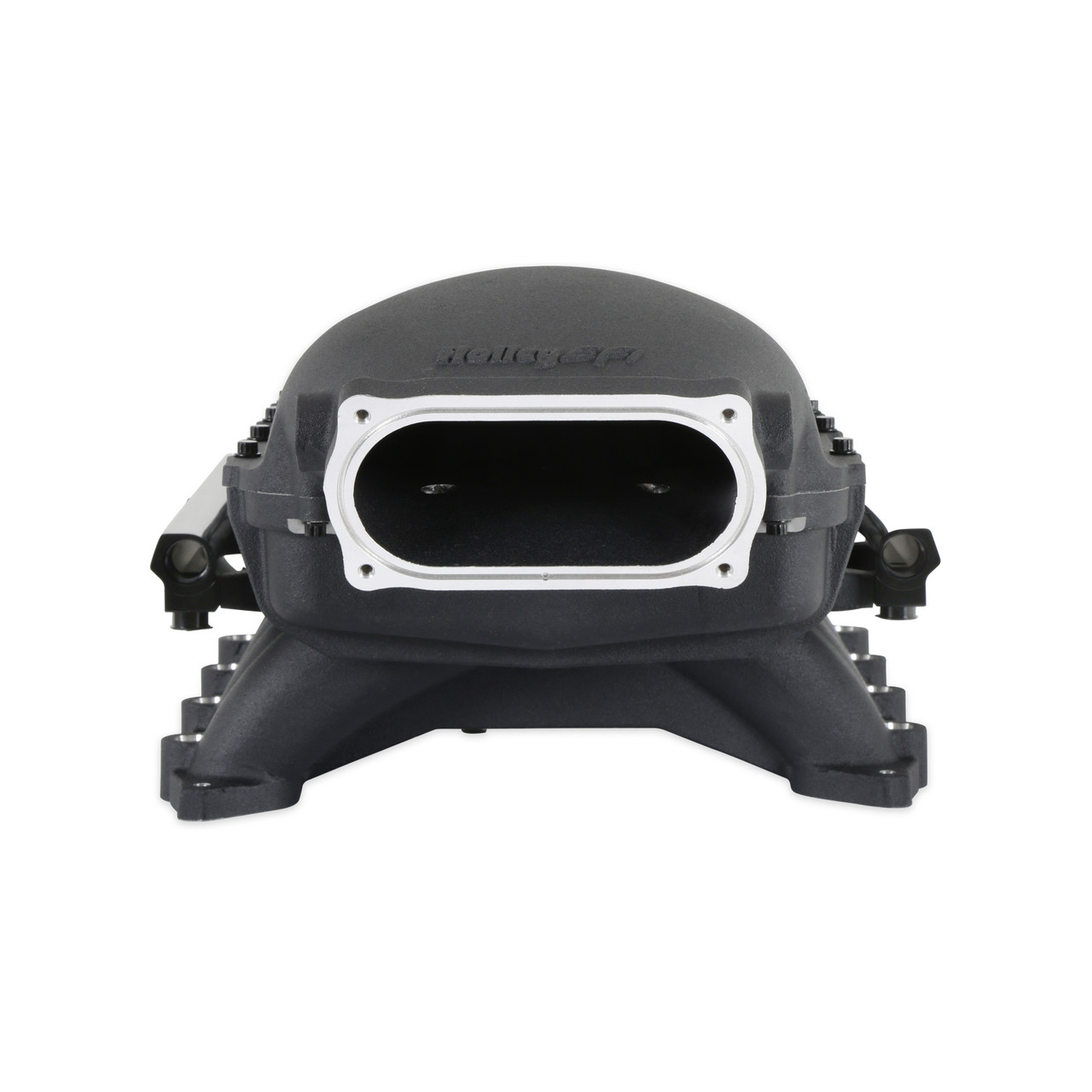 Holley EFI Ultra Hi-Ram Ford Coyote Black Intake Manifold (Use W/ 13-14 GT500 Throttle Body)