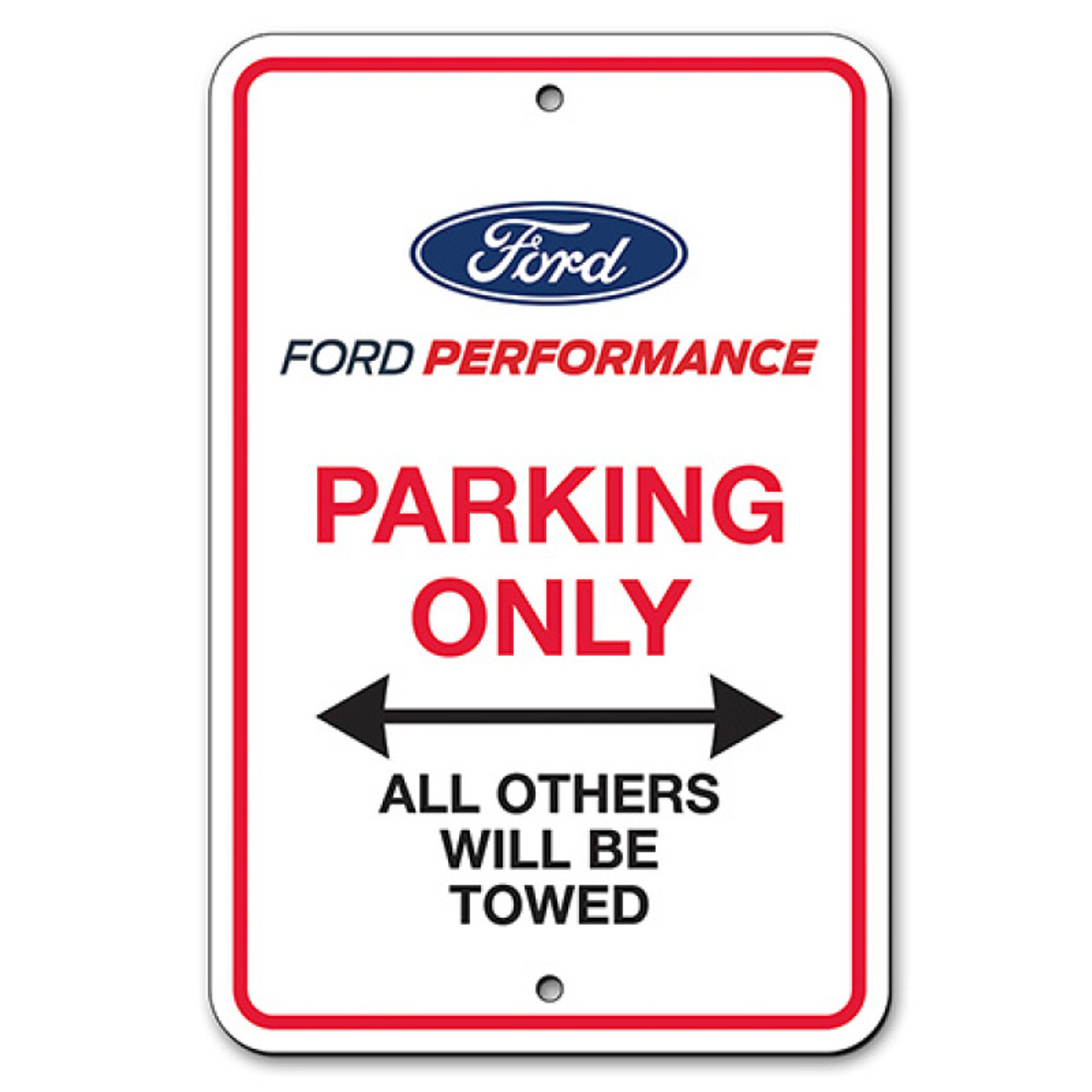 Ford Racing Ford Performance Parking Only Sign - M-1827-PARK User 1