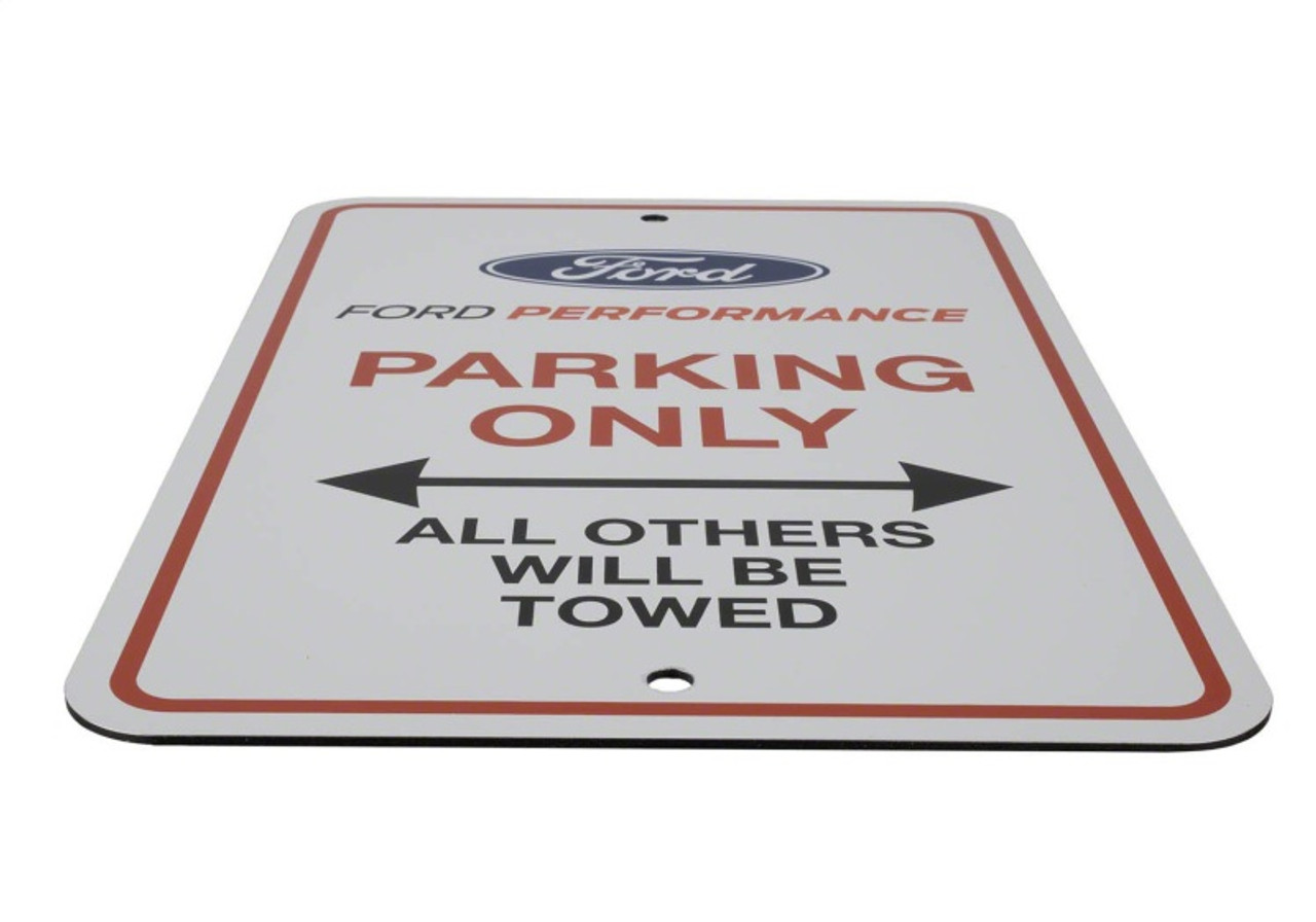 Ford Racing Ford Performance Parking Only Sign - M-1827-PARK Photo - Unmounted