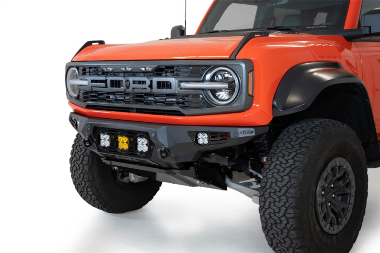 ADD 22-23 Ford Bronco Raptor Bomber Front Bumper - F260014120103 Photo - Mounted
