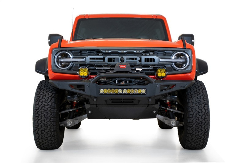 Addictive Desert Designs 22-23 Ford Bronco Raptor Rock Fighter Front Bumper - F260181060103 Photo - Mounted