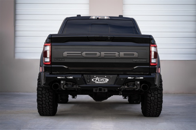 Addictive Desert Designs 21-22 Ford F-150 Raptor Phantom Rear Bumpe - R210191190103 Photo - Mounted