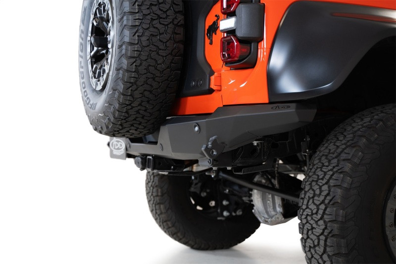 Addictive Desert Designs 22-23 Ford Bronco Raptor Rock Fighter Rear Bumper - R26012NA0103 Photo - Mounted