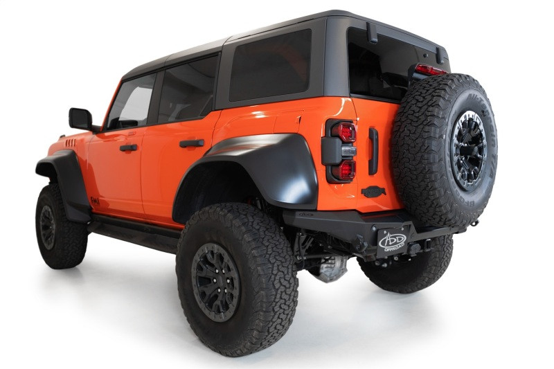 Addictive Desert Designs 22-23 Ford Bronco Raptor Rock Fighter Rear Bumper - R26012NA0103 Photo - Mounted