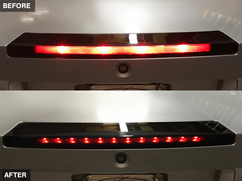 Raxiom 99-04 Ford Mustang Excluding 03-04 Cobra LED Third Brake Light (Smoked) - 49136 Photo - Close Up