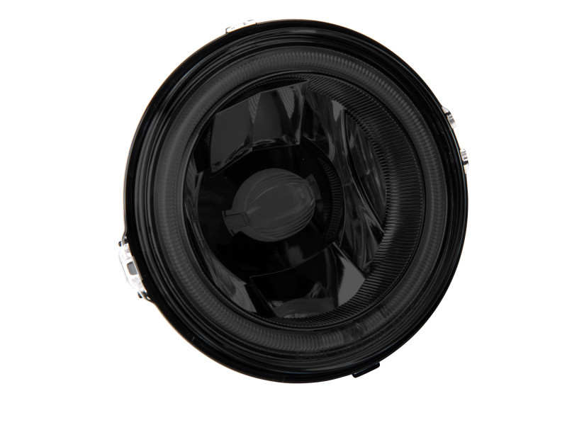 Raxiom 13-14 Ford Mustang GT CCFL Halo Fog Lights (Smoked) - 49177 Photo - Close Up