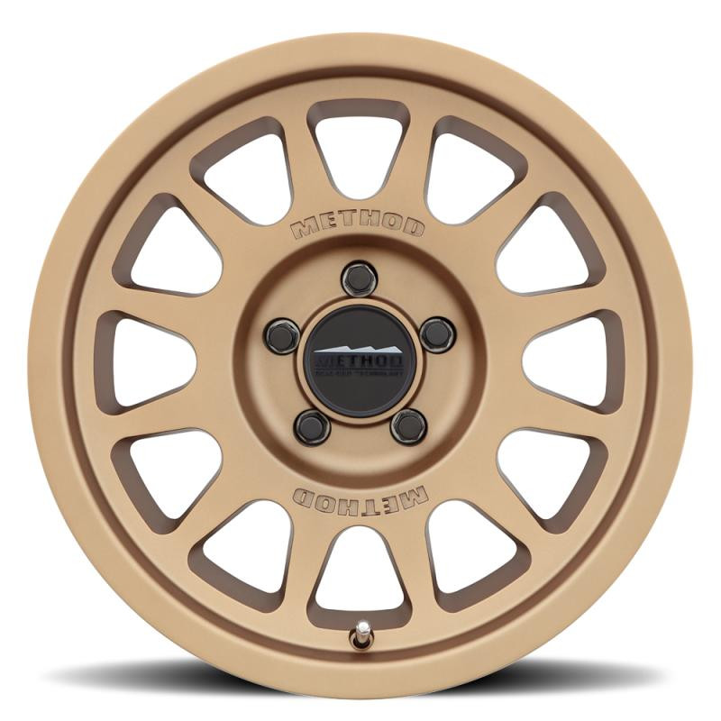 Method Wheels Method MR703 17x8.5 0mm Offset 5x5 71.5mm CB Method Bronze Wheel - MR70378550900
