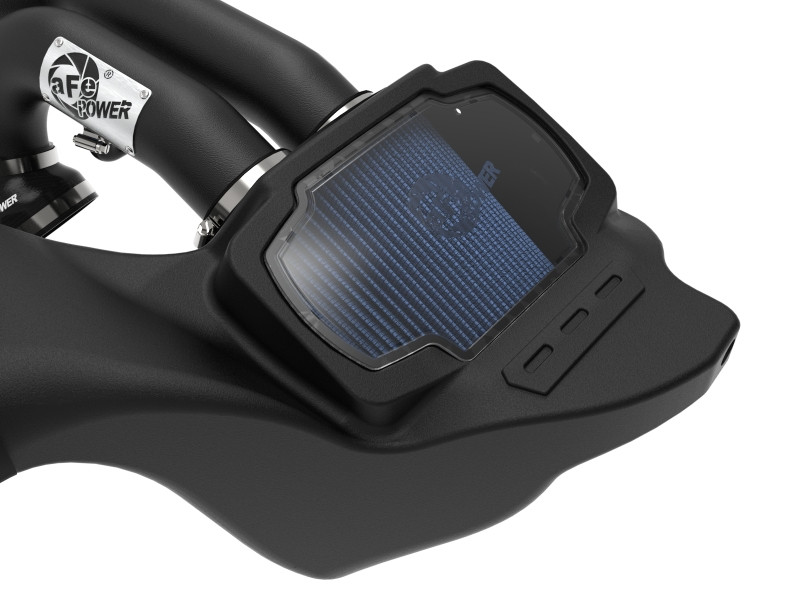 aFe Momentum GT Pro 5R Cold Air Intake System 2021-2022 Ford F-150 Raptor V6-3.5L (tt) - 50-30072R Photo - Close Up