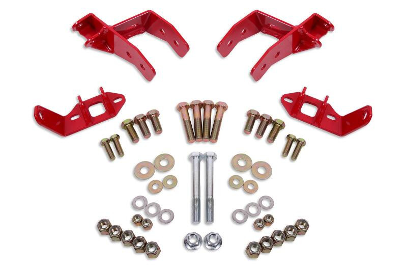 BMR 78-87 G-Body Coilover Conversion Kit Rear Non-adj Shock Mount w/o CAB - Red - CCK461R User 1