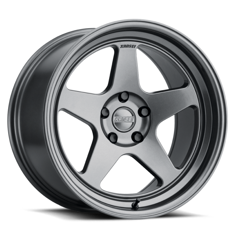 Kansei K12G Knp 18x8.5in / 5x120 BP / 35mm Offset / 72.6mm Bore - Gunmetal Wheel - K12G-188518+35 Photo - Primary
