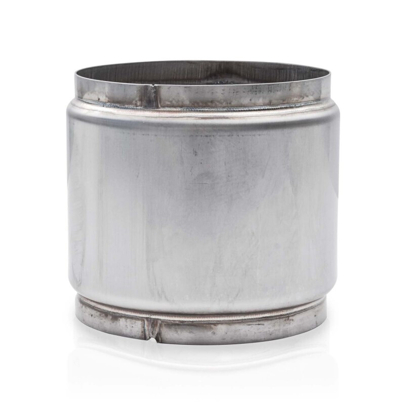 Stainless Works 4in OD 4.75in Body 5in Length Race Muffler - RM40 Photo - Unmounted