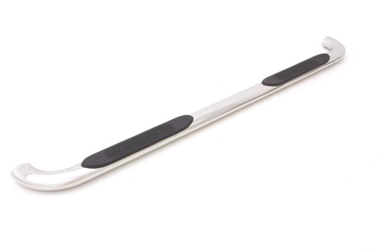 LUND Lund 97-98 Ford F-150 SuperCab 3Dr 4in Oval Curved SS Nerf Bars - Polished - 23266412