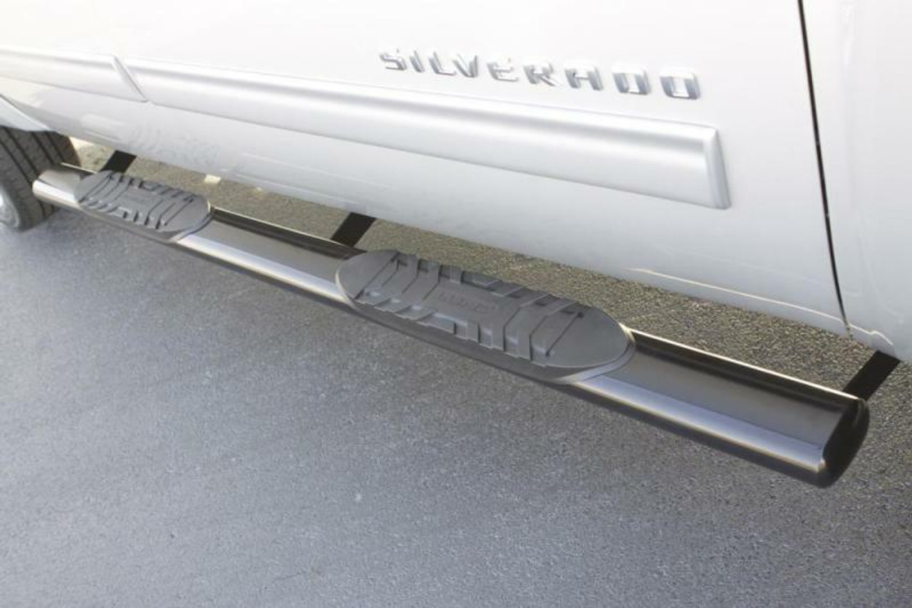 LUND Lund 10-17 Dodge Ram 2500 Std Cab 5in Oval Straight SS Nerf Bars - Polished - 23955006