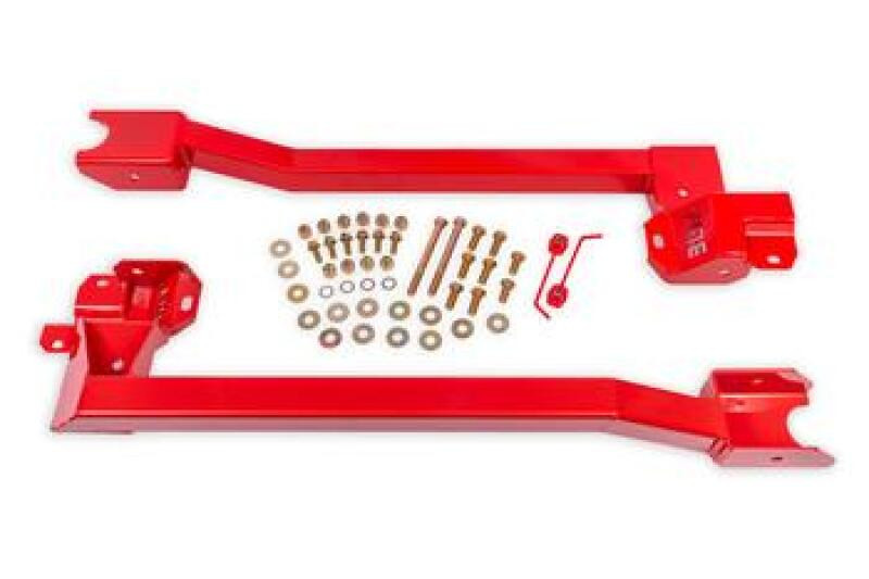 BMR 74-81 GM 2nd Gen F-Body Bolt-On Subframe Connectors - Red - SFC321R User 1