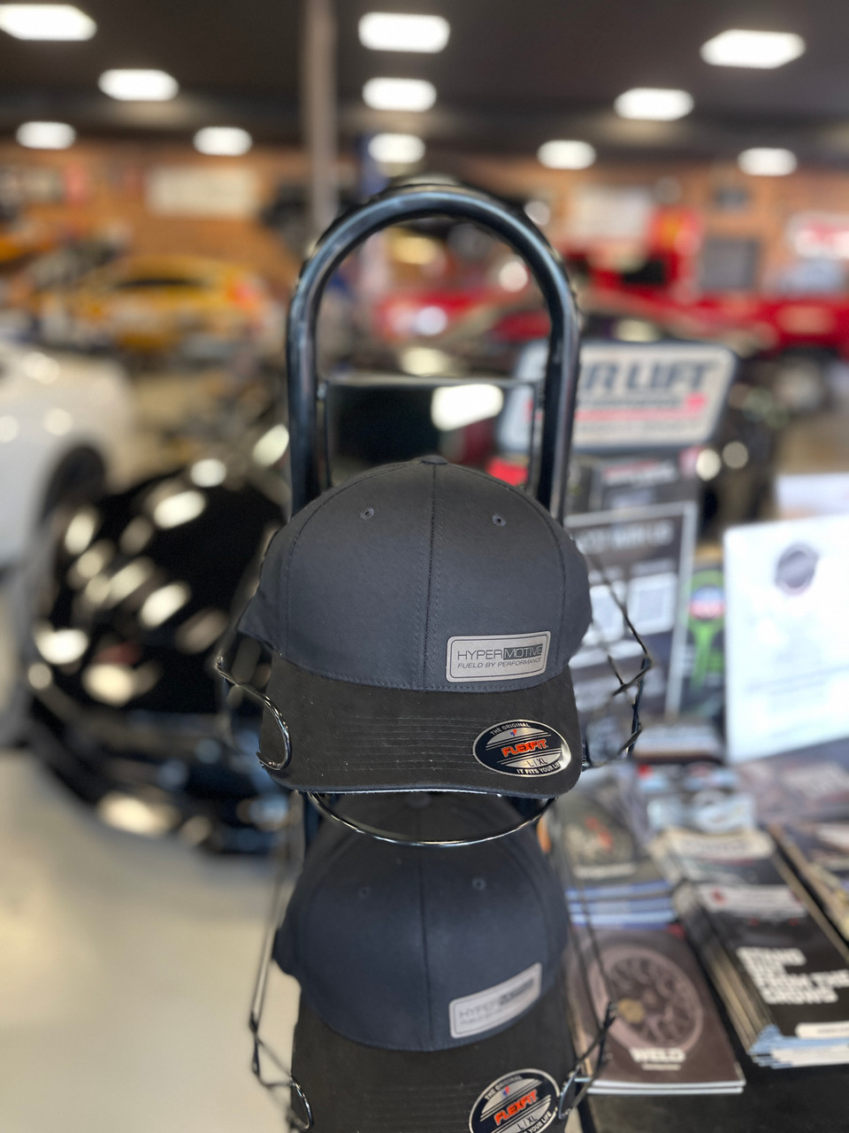 Hypermotive FlexFit hat Black