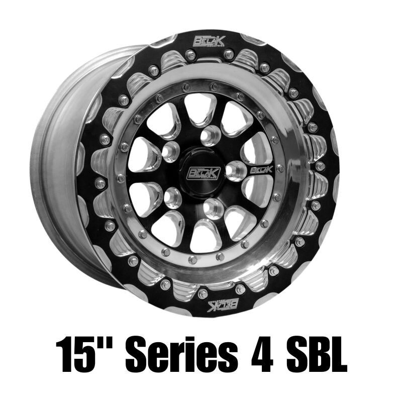 Belak 15x11 / 7in BS / 5x4.75 BP / High Pad / Series 4 Wheel - Non-Beadlock - 15115475S47BS-NBL Photo - Primary