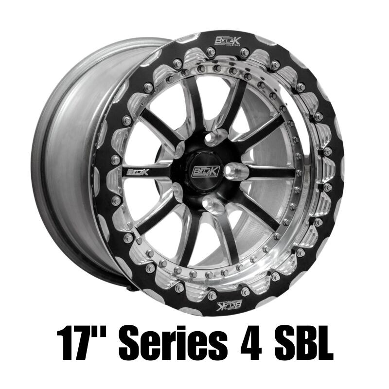 Belak 17x11 / 6.25in BS / 5x120 BP / High Pad / Series 4 Wheel - Non-Beadlock - 17115120S46BS-NBL Photo - Primary