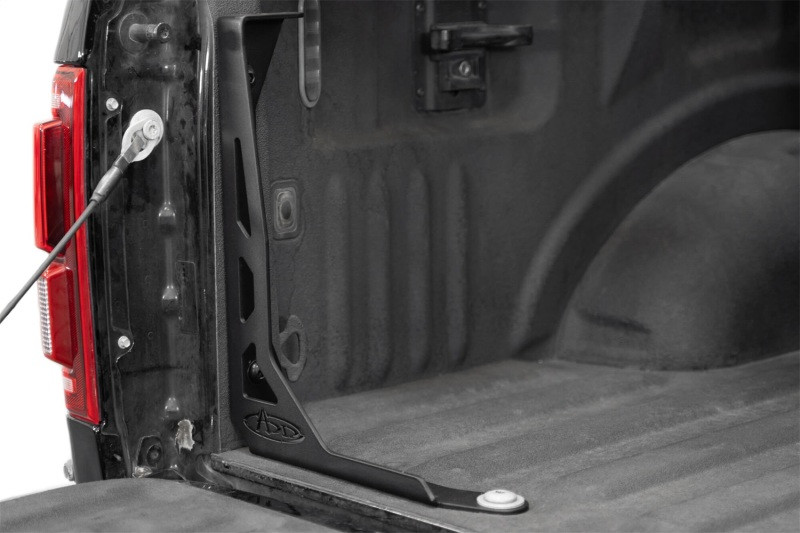 Addictive Desert Designs 15-20 Ford F-150 / 17-20 Raptor Bed Channel Stiffeners - AC1102501NA Photo - Mounted