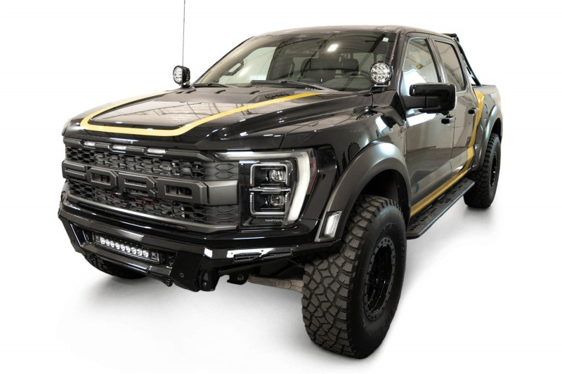 ADD 2021+ Ford F150 / 2021+ Ford F150 Raptor Ditch Light Brackets - AC1901801NA Photo - Mounted