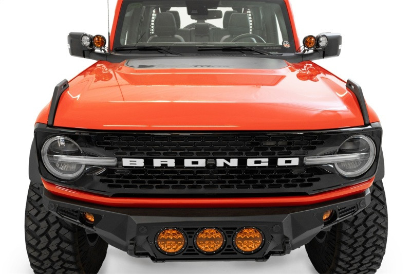 ADD 21-23 Ford Bronco/Raptor Dual Ditch Light Brackets - AC2301801NA Photo - Mounted