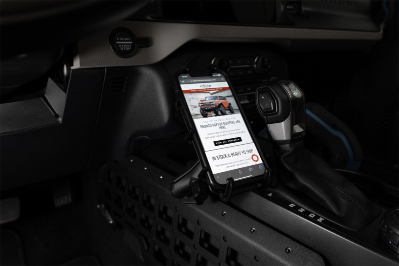 ADD 21-23 Ford Bronco & Bronco Raptor Center Console Molle Panels - AC2302201NA Photo - Mounted