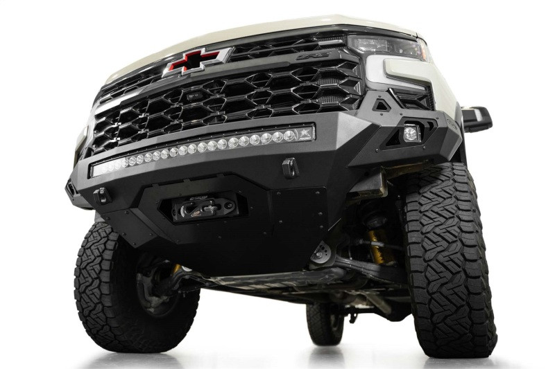 Addictive Desert Designs 2022+ Chevy Silverado 1500 ZR2 Stealth Fighter Front Bumper - F120083030103 Photo - Mounted