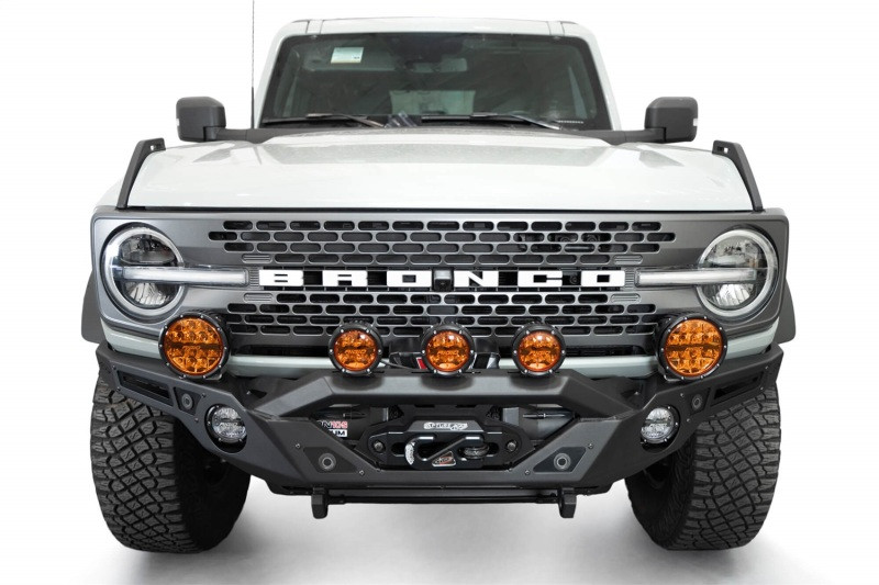Addictive Desert Designs 21-23 Ford Bronco Krawler Front Bumper - F230311070102 Photo - Mounted
