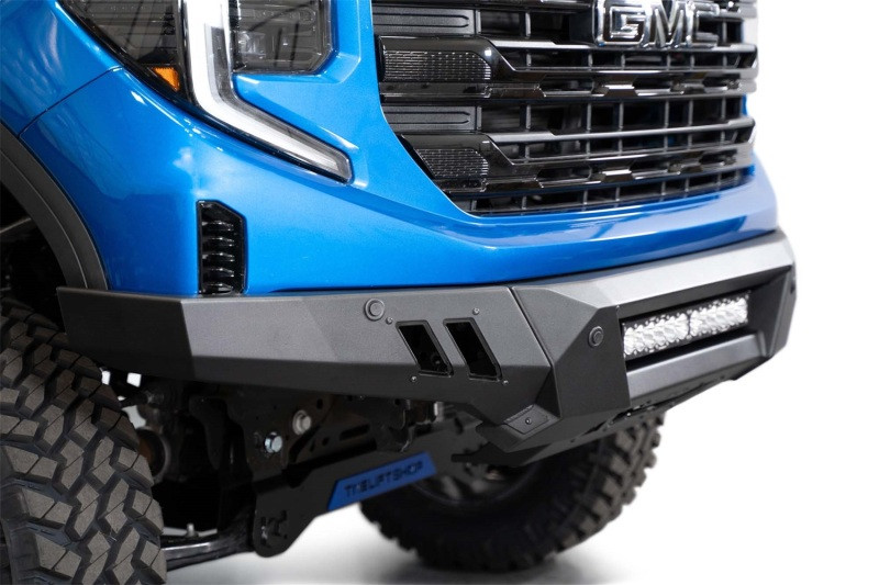 ADD 2022+ GMC 1500 Black Label Front Bumper - F480300010103 Photo - Mounted