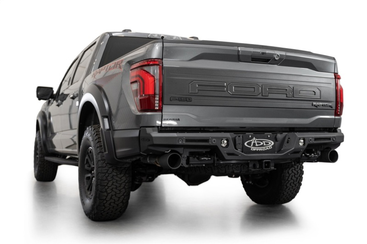 ADD 2021+ Ford F150 Raptor Rock Fighter Rear Bumper - R210121090103 Photo - Mounted