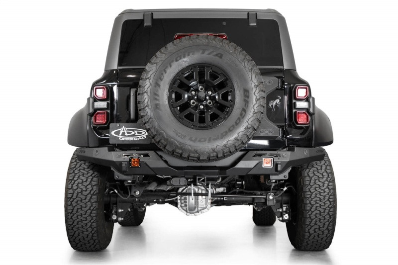 Addictive Desert Designs 2022+ Ford Bronco Raptor Phantom Rear Bumper - R260191090103 Photo - Mounted