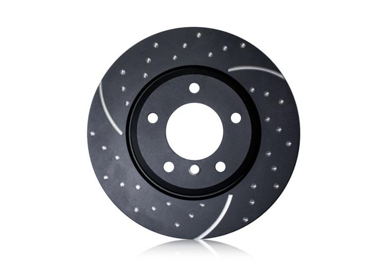 EBC EBC 15-17 Ford F-150 GD Sport Slotted and Dimpled Rear Rotors - GD7700
