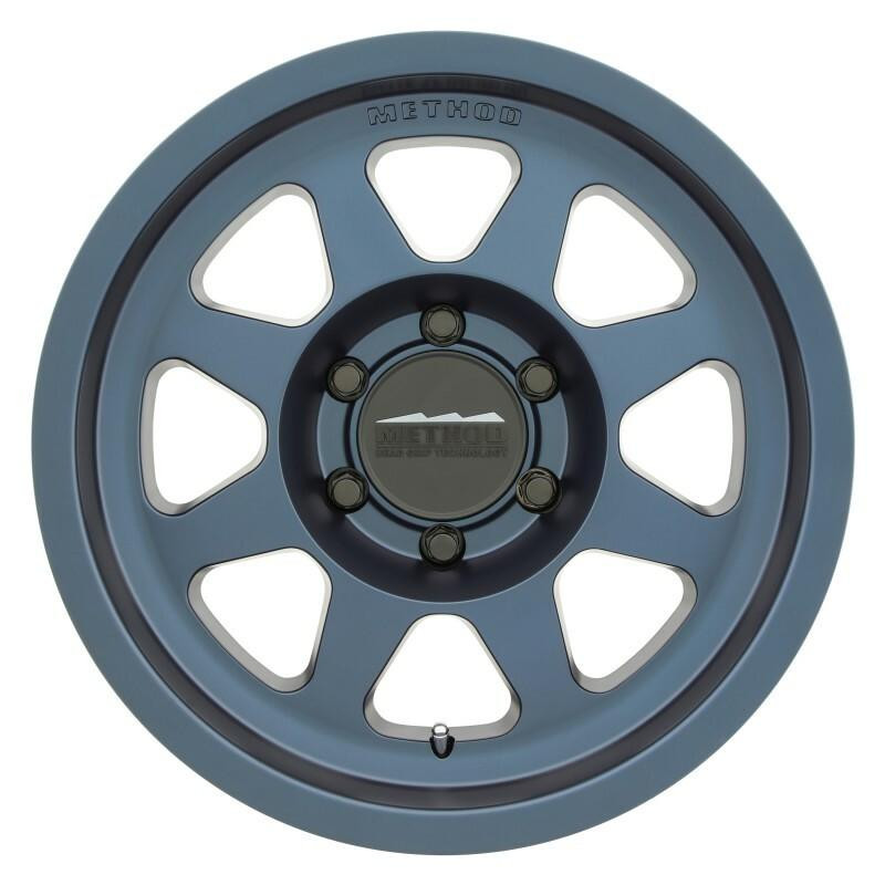 Method Wheels Method MR701 17x8.5 0mm Offset 6x5.5 106.25mm CB Bahia Blue Wheel - MR70178560600