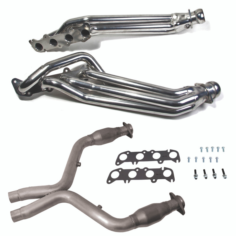BBK 16-20 Ford Mustang GT350 3in High Flow Catted Pipe Kit (For 1856/18560/18565) - 18562 Photo - Primary