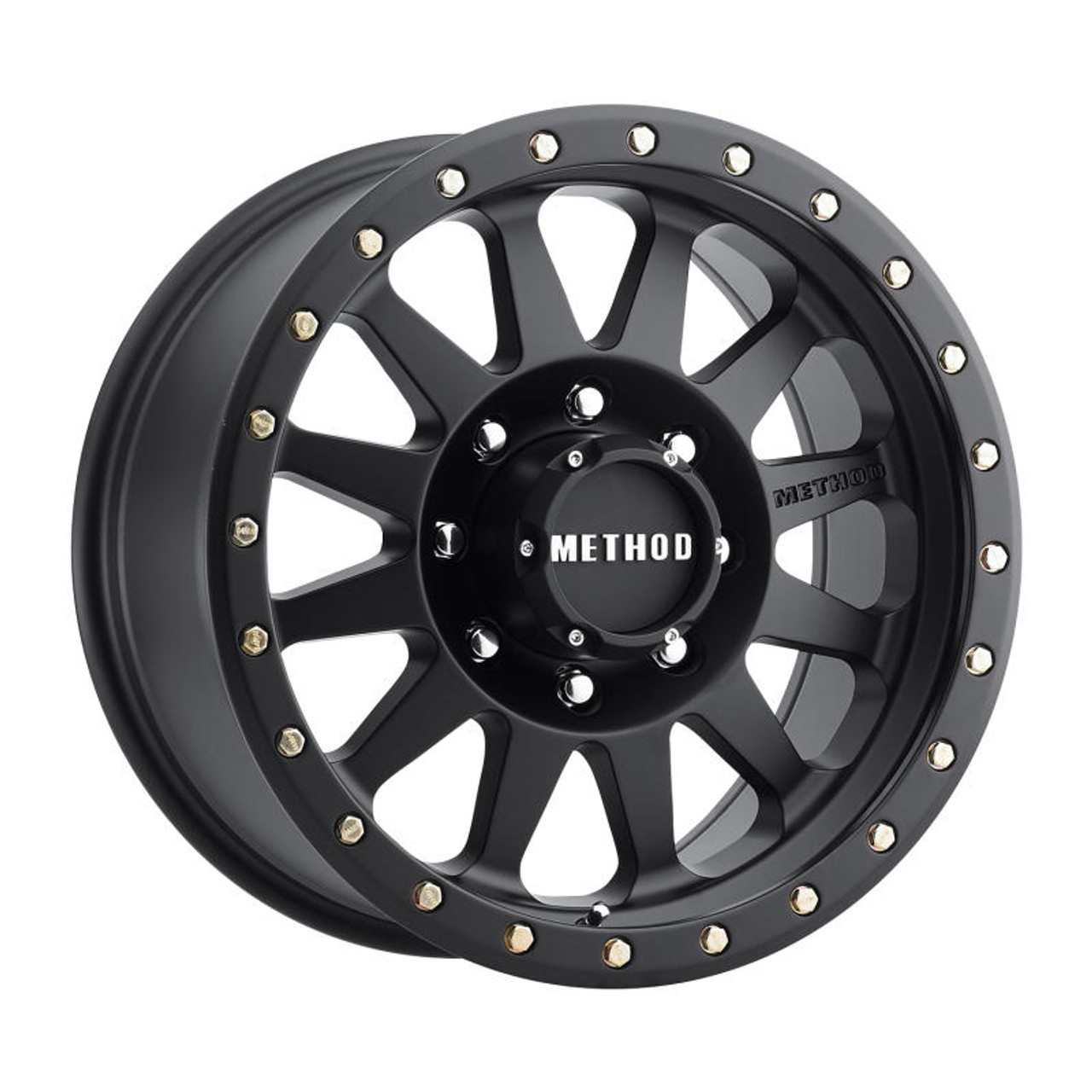 Method Wheels Method MR304 Double Standard 20x10 -18mm Offset 8x170 130.81mm CB Matte Black Wheel - MR30421087518N