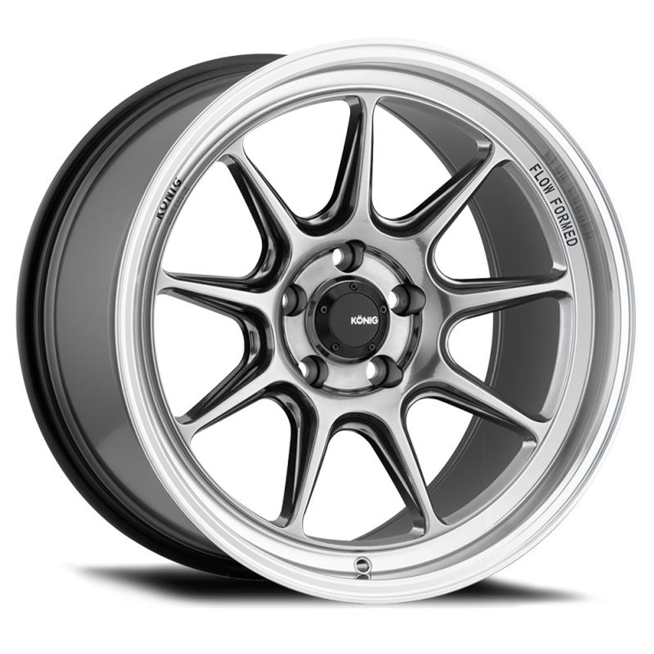 Konig Konig Countergram 18x9.5A 5x114.3 ET35 Hyper Chrome / Machined Lip - CT9851435C