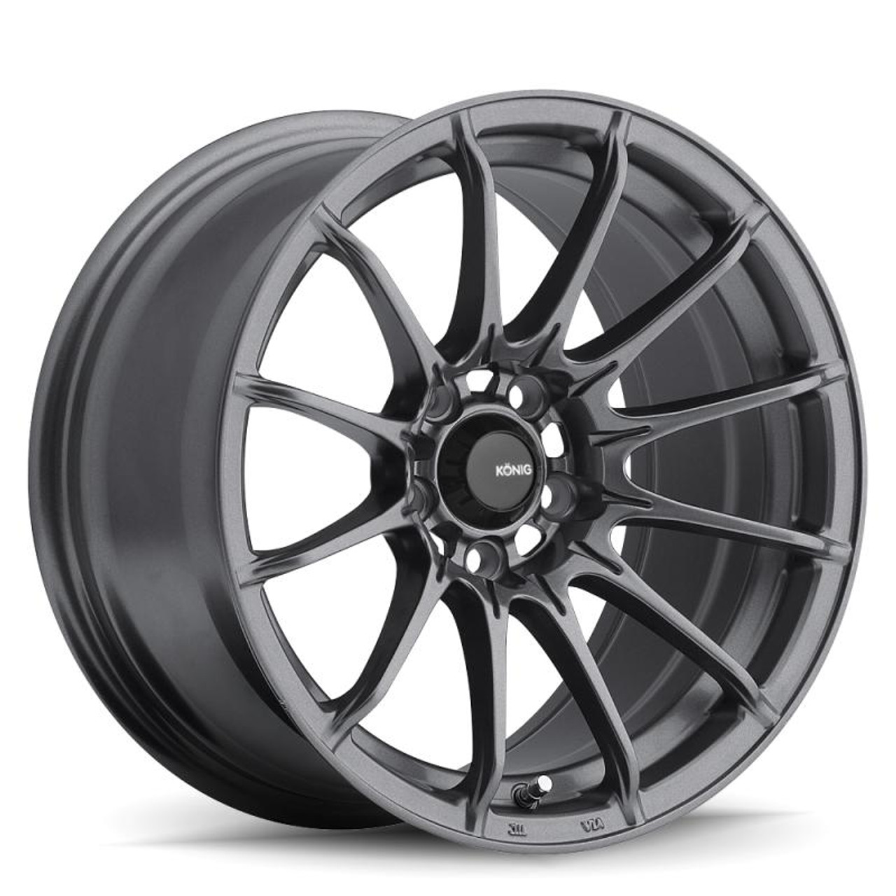 Konig Konig Dial In 15x9 4x100 ET35 Matte Grey - DI5910035G