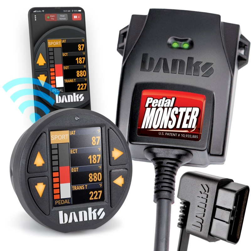 Banks Power Pedal Monster Kit Aptiv GT 150 6 Way With iDash Pro - 64322-P Photo - Primary